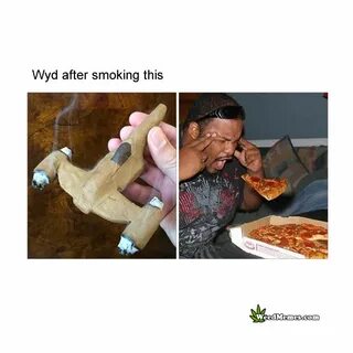 wyd-after-smoking-this-pizza - Weed Memes