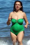Maya Rudolph in Green Swimsuit 2016 -19 GotCeleb