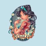 TeePublic User: tim_shumate_illustrations Disney princess ta