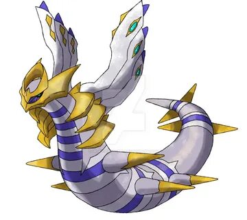 Primal Giratina (Before the Fall) by monsterpocket Pokemon d