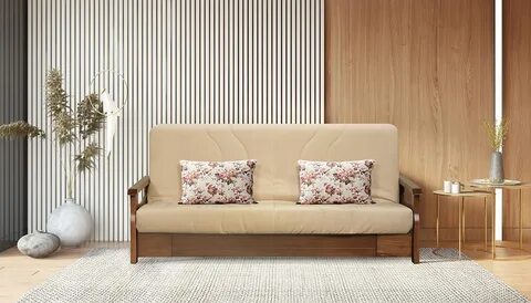 Прямой диван Аванти ФД с деревянным подлокотником купить в М