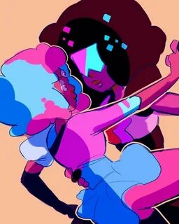 Garnet and Cotton Candy Garnet by Purpleorange - Steven Univ