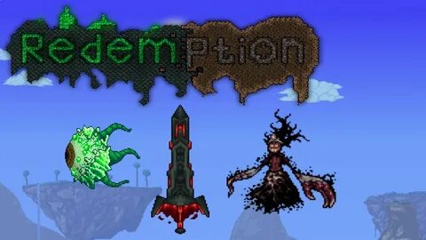 Terraria Mod of Redemption - All Bosses (Melee Class) - YouT