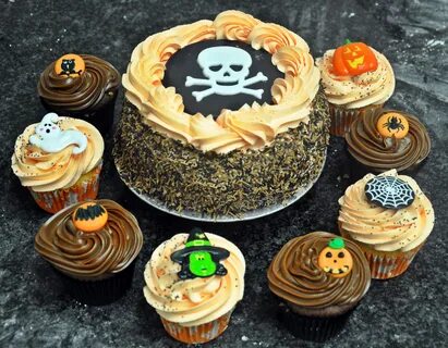 9 Bakery Halloween Cakes Photo - Halloween Cupcake Cake, Hal