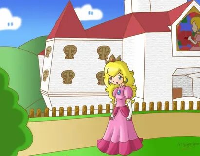 Welcome to Peach Castle... by https://www.deviantart.com/sug