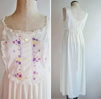 Pin on Vintage Lingerie Nightgowns Sleepwear