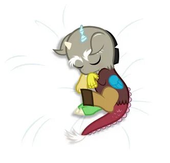 Sleeping Discord by punzil504 on DeviantArt