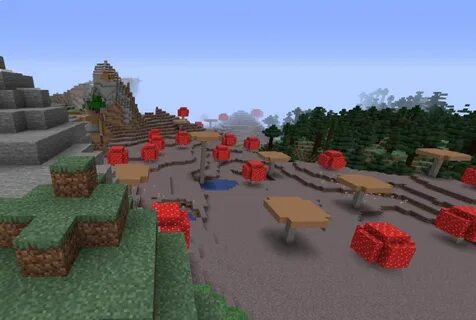 928410837496162 A Mushroom Biome, Mountains, and Taiga Seed 