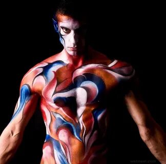 Male Body Painting Pictures - The Best Picture of Painting