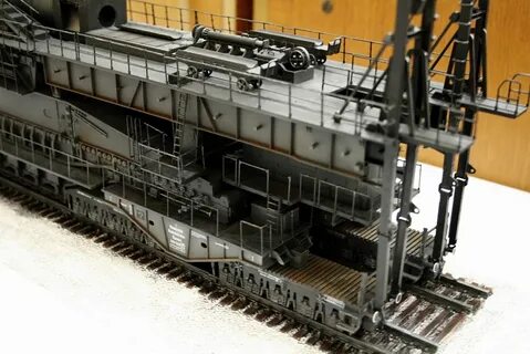 GERMAN 80cm RAILWAY GUN DORA 1/72 - Каропка.ру - стендовые м