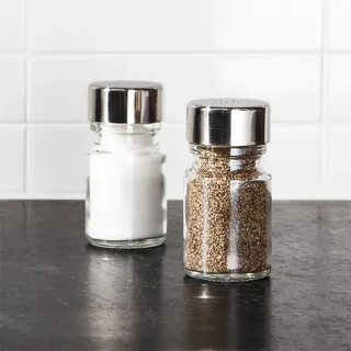 Set Of 2 Retro Salt & Pepper Shakers disenointerior Kitchen 