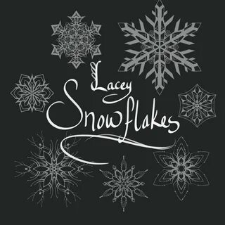 Lacey Snowflake Brushes for Manga Studio 5 by VenneccaBlind 