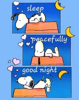 Bonne nuit .. Dors bien .. #bonne #nuit #dors #bien Snoopy, 
