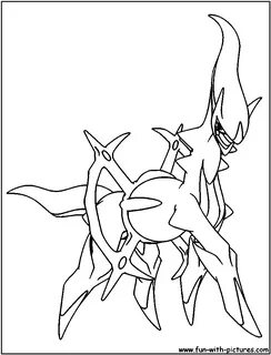 Arceus Coloring Page Pokemon coloring pages, Pokemon colorin