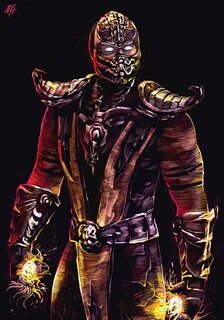 Scorpion by yesdanel on DeviantArt Mortal kombat, Mortal kom