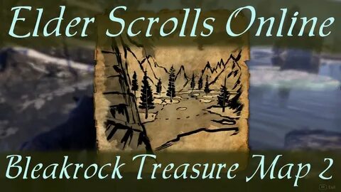 Eso Bleakrock Treasure Map 2 - Map Pasco County