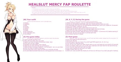 Healslut Mercy Fap Roulette - Fap Roulette