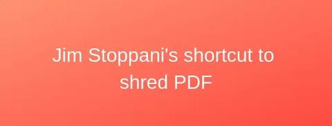 jim stoppanis shortcut to shred pdf download