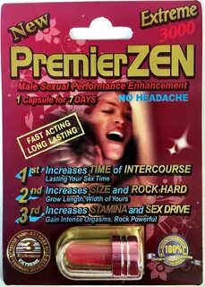 PremierZEN Extreme " BuyMiracleZEN.com - Performance Supplem