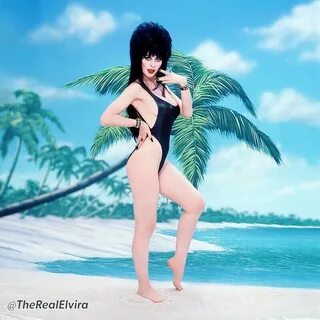 Elvira Celebrity bikini, Summer goth, Cassandra peterson