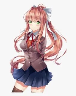 #a Little Bit Of Monika #monika Ddlc #monika #just - Doki Do