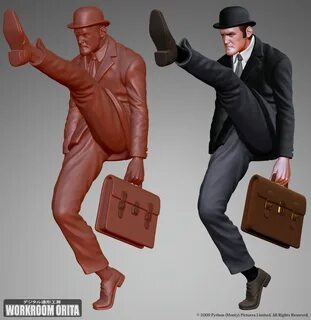 Monty Python's John Cleese figure