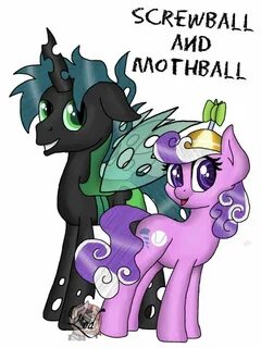 MLP screwball and mothball by StoneWare13 on DeviantArt My l