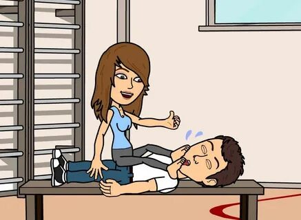 Bitstrips - Licking feet at gym by Castleoffeet on DeviantAr