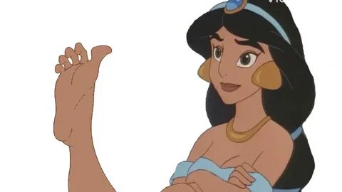 Princess Jasmine wiggles her toes - YouTube