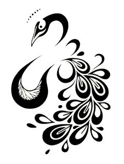 Free Black And White Peacock Feather, Download Free Black An