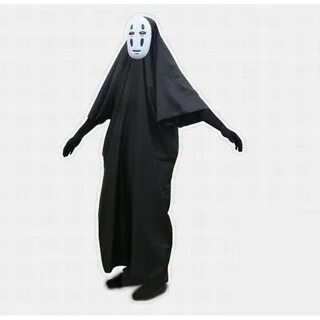 No Face Man Spirited Away Cosplay Costume for Halloween Cost