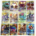 60 шт./лот новые карты Pokemon All Tag Team Card GX MEGA Gam