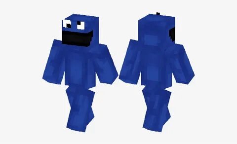 Cookie Monster - Skin Minecraft Steve Pro - 528x418 PNG Down