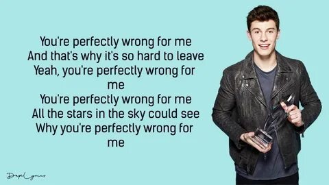 Shawn Mendes - Perfectly Wrong (Lyrics) 🎵 - YouTube Music