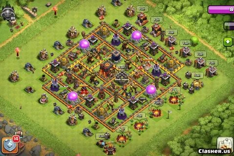 Town Hall 10 Farming Base : Farming Base, Town Hall Level 10