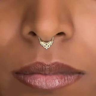 Piercing Jewelry Handmade Products Unique Septum Ring Tribal