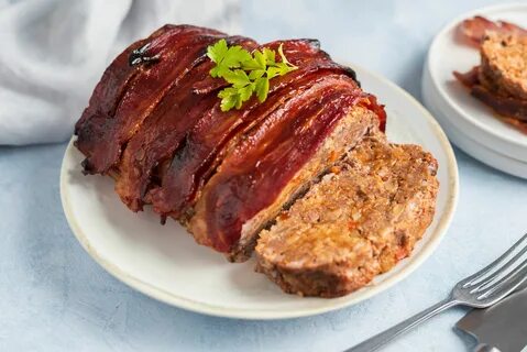 Bacon-Wrapped Meatloaf With Barbecue Sauce Glaze Recipe