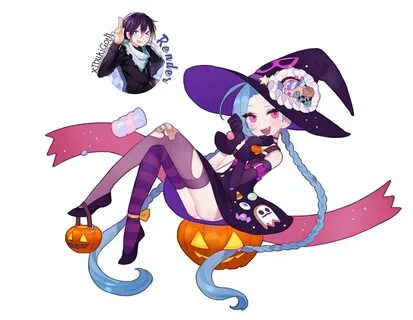 Render Jinx Halloween by xIbukiGoth on DeviantArt
