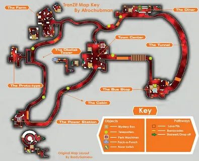 Call Of Duty Black Ops 2 Tranzit - City Subway Map