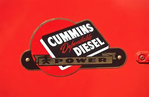 1949 Sterling truck- Cummins diesel hood-side badge Flickr