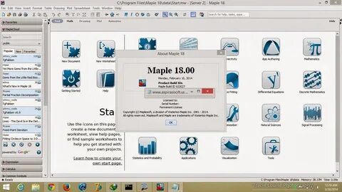 Download maple 18 for free