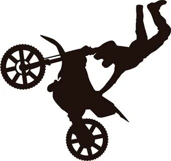 Wall Color - Dirt Bikes Silhouette - (800x751) Png Clipart D