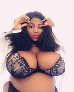 Plus-sized Model, Monalisa Stephen Flaunts Her Massive Boobs In New Photos ...