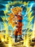 Boiling Power Super Saiyan Goku Dragon Ball Z Dokkan Battle 