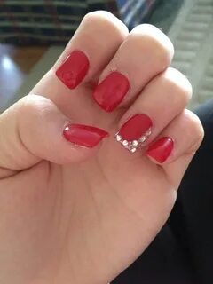 red prom nail designs - Wonvo