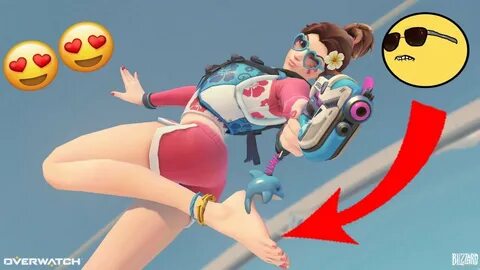 Let's Talk About D.Va's Feet (Waveracer Skin) Overwatch Feet