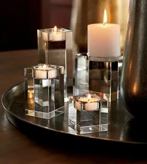 Simple Elegance Candle holder decor, Candle decor, Candles