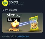 Funyuns Shut the Fuck Up, Liberal / Silence, Brand Know Your