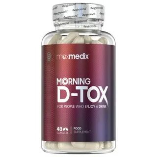 Morning D-Tox - Natural After Drink Supplement With Vitamins
