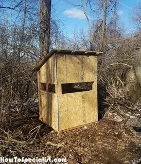 DIY 5x5 Deer Blind HowToSpecialist - How to Build, Step by S